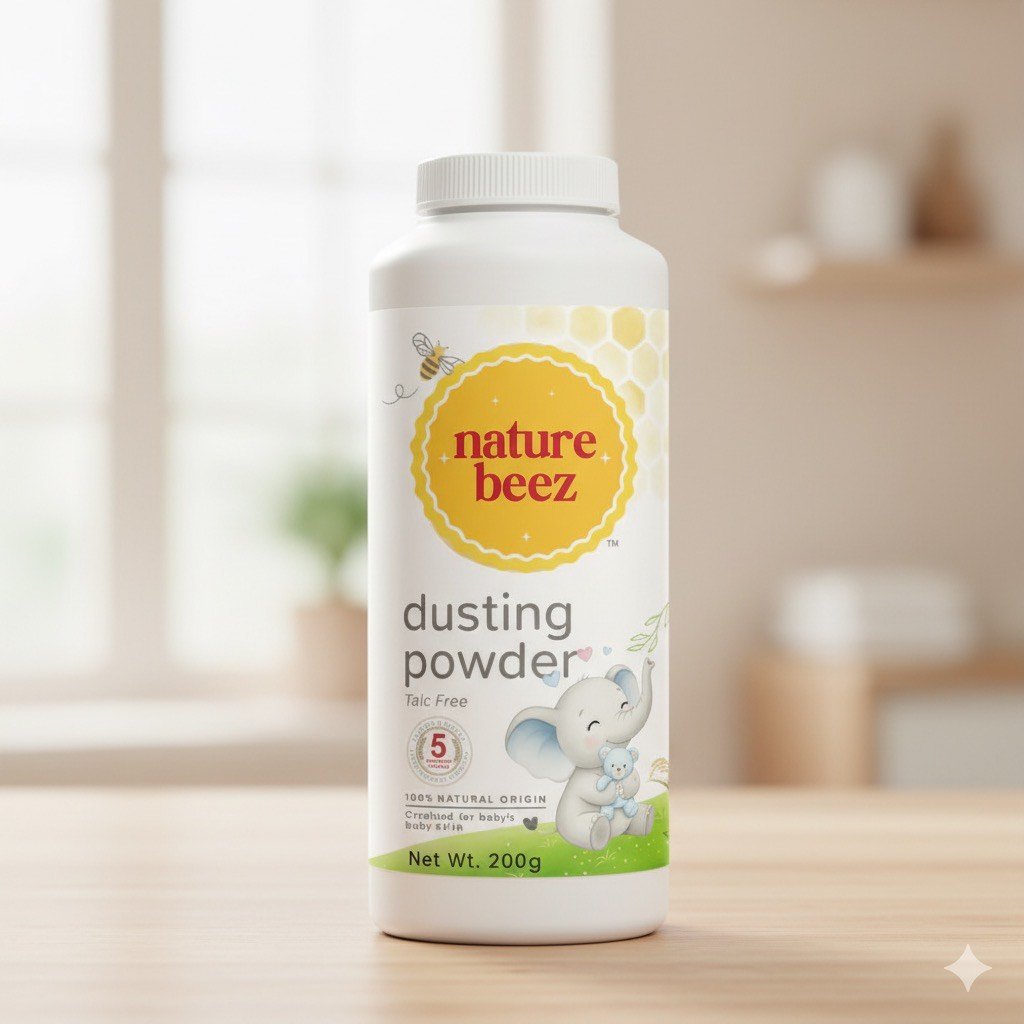 Nature Beez Baby Dusting Powder (Talc - Free) - Nature Beez