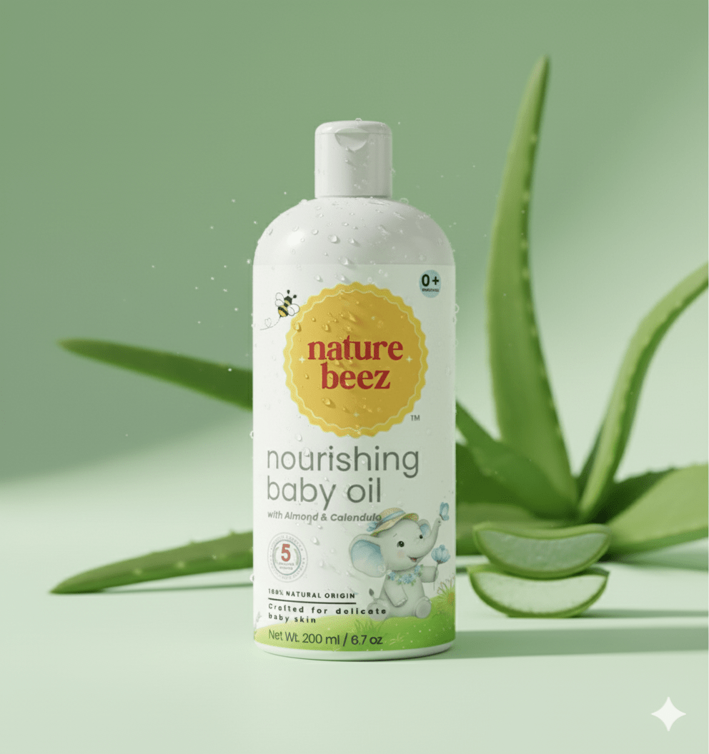 Nature Beez Nourishing Baby Oil - Nature Beez