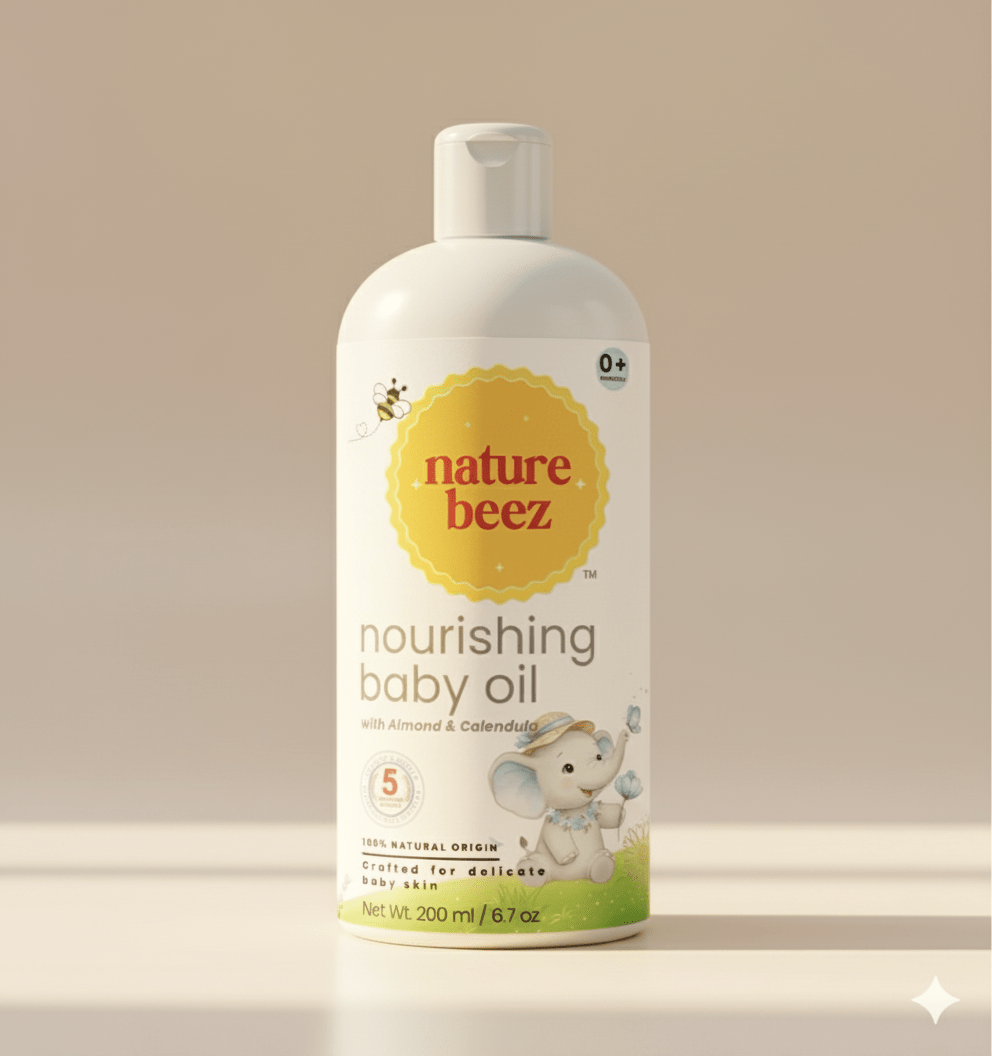 Nature Beez Nourishing Baby Oil - Nature Beez