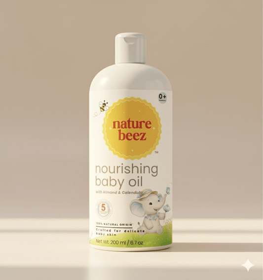 Nature Beez Nourishing Baby Oil - Nature Beez